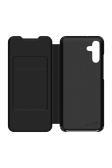 Samsung A05s kártyatartós flip tok, Fekete - Image 6