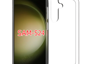 Samsung Galaxy S24 vékony szilikon hátlap,Átlátszó