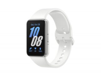 Samsung Galaxy Fit3 okos karkötő, Ezüst