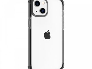 iPhone 14 Plus ütésálló szilikon hátlap, Fekete