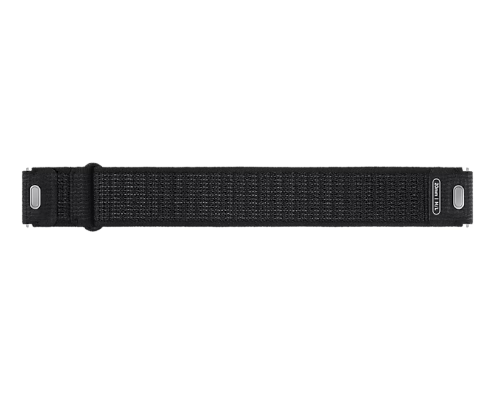 Samsung Galaxy Watch6 széles szövet szíj (M/L), Fekete - Image 5