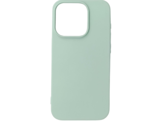 Premium szilikon tok, iPhone 15, Türkíz