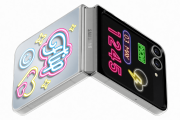 Samsung Galaxy Flip 6 nyíló tok, Átlátszó - Image 4
