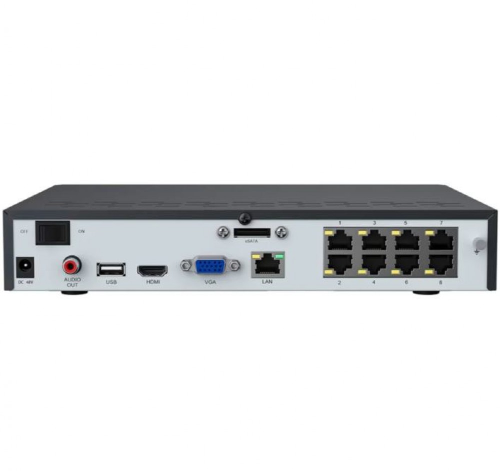 Reolink NVS8 2TB HDD, 8 POE, Wifi, VGA-HDMI, 2 sata központ - Image 3