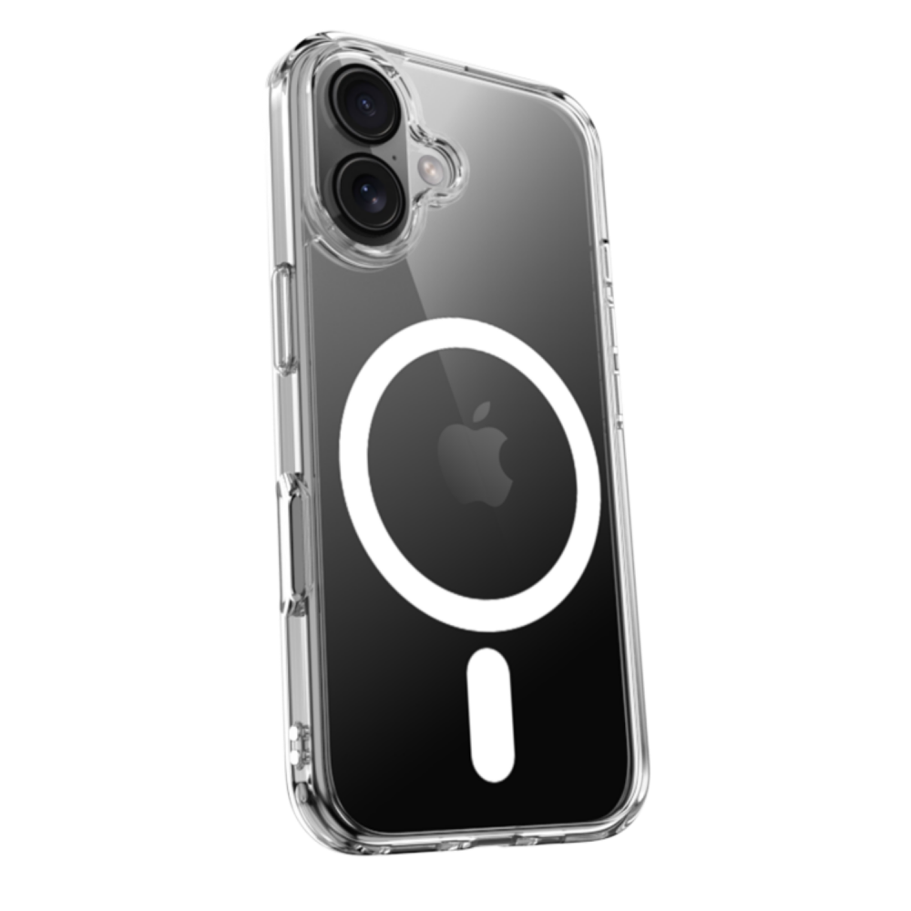 iPhone 16 Plus mágneses szilikon tok, Átlátsz. - Image 3