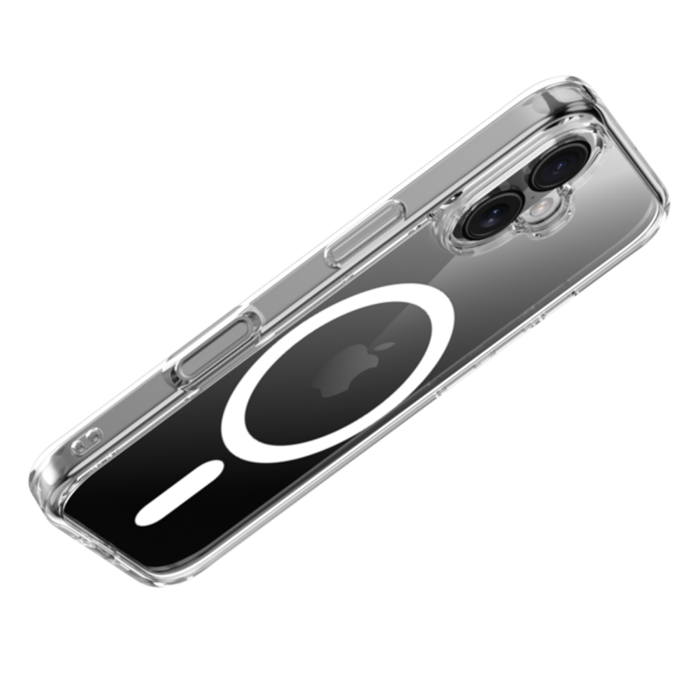 iPhone 16 Plus mágneses szilikon tok, Átlátsz. - Image 5