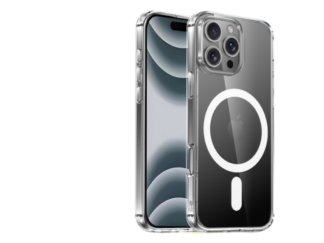 iPhone 16 Pro mágneses szilikon tok, Átlátsz.