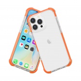 iPhone 16 Pro Max ütésálló szilikon hátlap, Narancs - Image 4