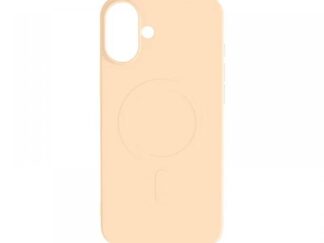 iPhone 16 mágneses szilikon tok, Édes barack