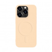 iPhone 16 Pro Max mágneses szilikon tok, Édes barack - Image 2