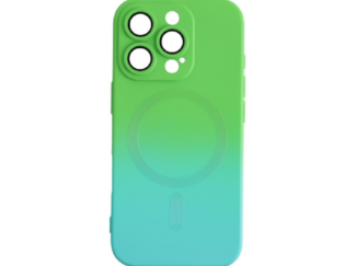 iPhone 16 Pro Max mágneses design tok, Kék-Zöld