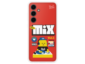 Samsung Galaxy S24 FE Flipsuit tok, Piros