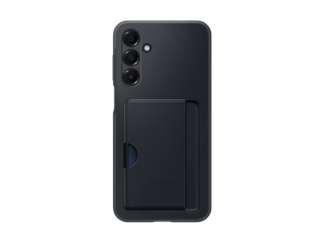 Samsung A16 kártyatartós hátlap, Fekete