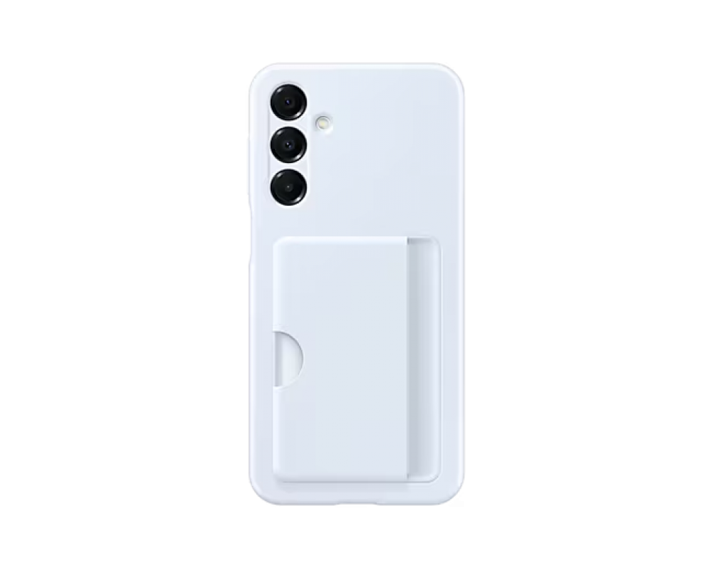 Samsung A16 kártyatartós hátlap, Kék