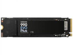 Samsung 990 EVO Plus NVMe 2.0 SSD, R7150 W6300 1TB 600 TBW