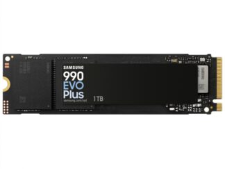 Samsung 990 EVO Plus NVMe 2.0 SSD, R7150 W6300 1TB 600 TBW