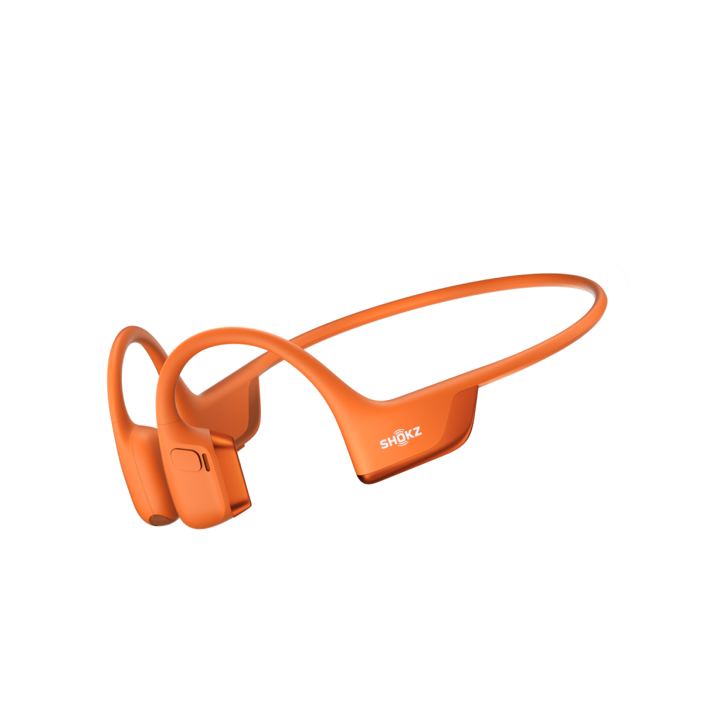 Shokz OpenRun Pro 2 Mini, Bluetooth headset, USB-C. Narancs