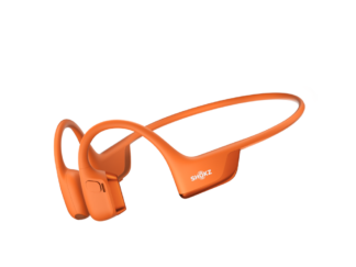 Shokz OpenRun Pro 2, Bluetooth headset, USB-C. Narancs