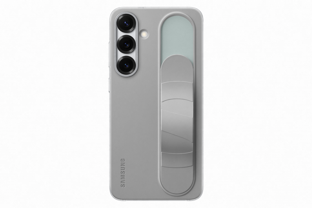 Samsung Galaxy S25 Plus Stand Grip tok, Szürke - Image 5