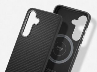 Samsung S25 Plus Aramid ütésálló tok, Fekete-ezüst