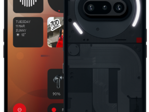 Nothing Phone (3A) fekete, 12+256 GB okostelefon