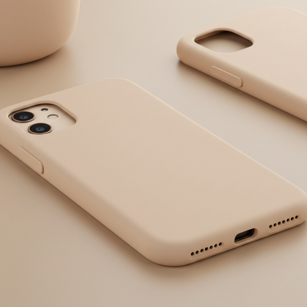 Premium szilikon tok, Samsung S25 Plus, Édes barack - Image 5