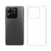 Xiaomi Redmi Note 14 5G vékony szilikon hátlap,Átlátszó - Image 2