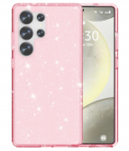 Samsung Galaxy S25 csillámos szilikon hátlap, Pink - Image 6