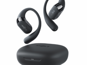 Shokz OpenFit 2 Bluetooth headset, fekete