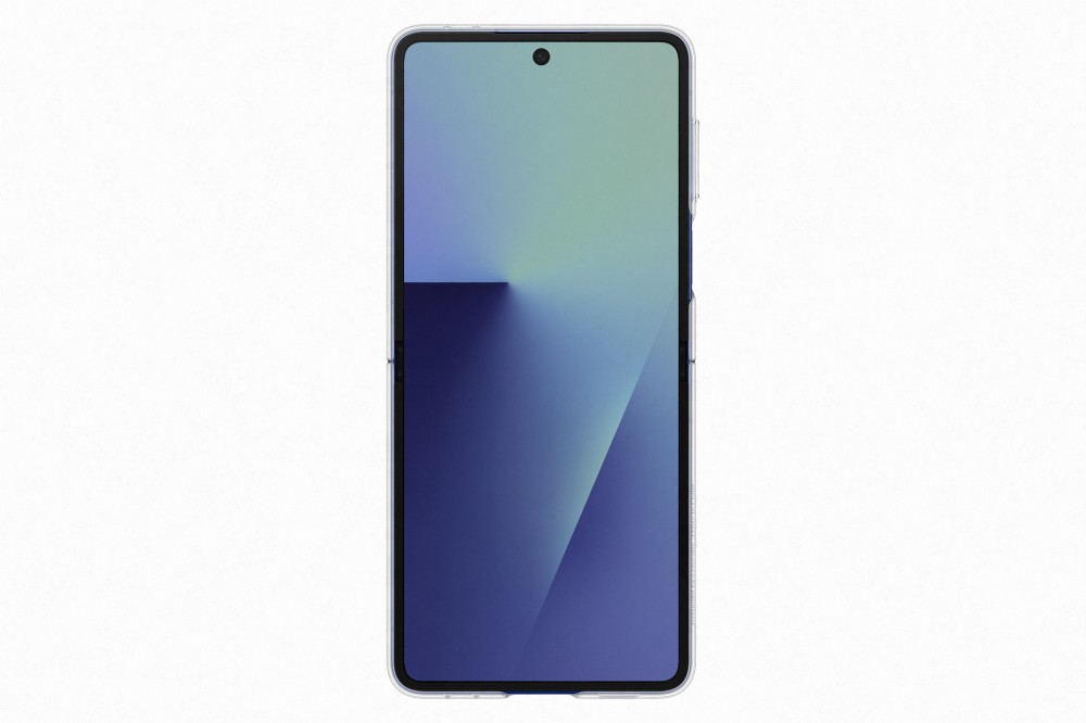 Samsung Galaxy Flip 7 nyíló tok, átlátszó - Image 5