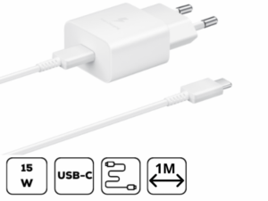 Samsung hálózati adapter kábellel,15W