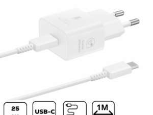Samsung hálózati adapter kábellel, 25W