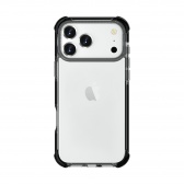 iPhone 17 Pro ütésálló szilikon hátlap, Fekete - Image 2