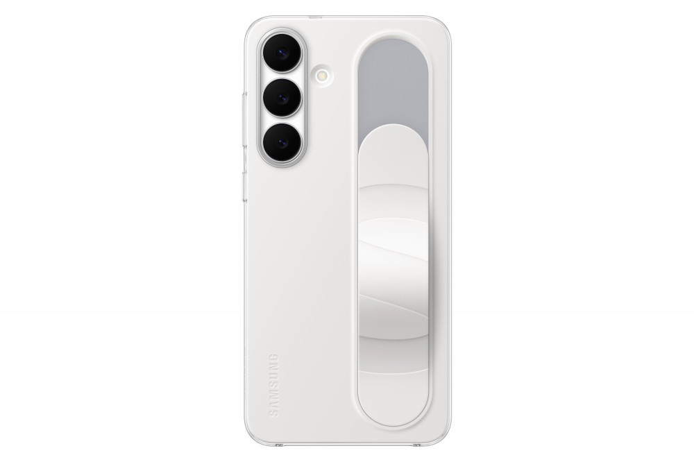 Samsung Galaxy S25 FE Stand Grip tok, fehér