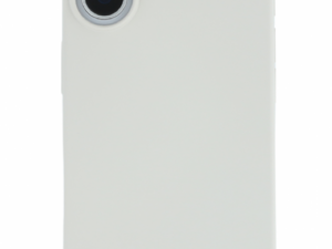 Premium szilikon tok, iPhone 17, Tört Fehér