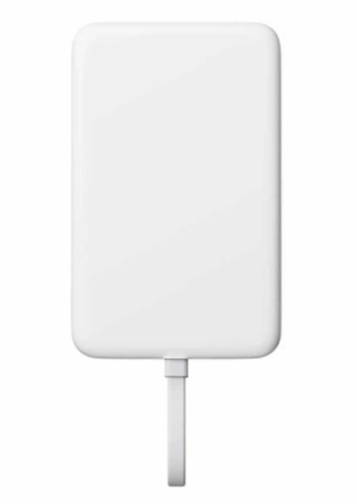 Xiaomi Magnetic Power Bank 10000mAh beépített Usb-C kábel, fehér