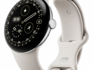Google Pixel Watch 4, 41mm okosóra, porcelán fehér