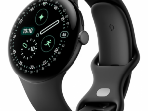 Google Pixel Watch 4, 45mm okosóra, fekete