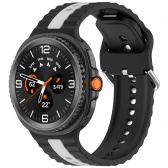 Samsung Galaxy Watch 8/Classic óraszíj szürke csíkokkal,22mm - Image 2