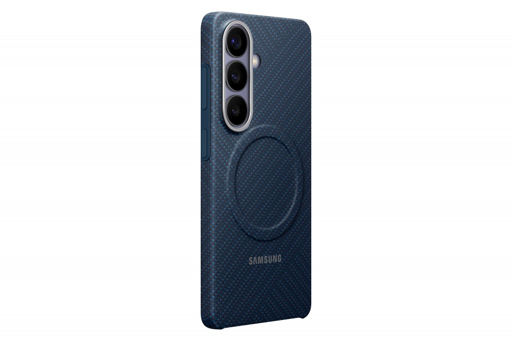 Samsung Galaxy S26 sötét kék mágneses karbon tok - Image 5