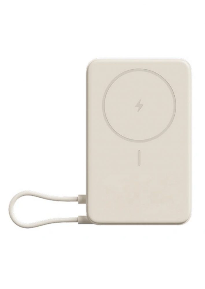 Xiaomi Magnetic Power Bank 10000 mAh beépített kábel és kitámasz