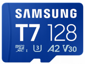 Samsung T7 C10 microSD memóriakártya, 128GB