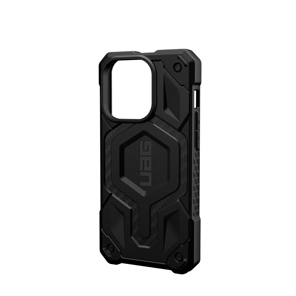( UAG ) Urban Armor Gear Monarch case for IPHONE 14 PRO MAX compatible with MagSafe carbon fiber - Image 13