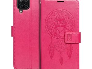 MEZZO Book case for SAMSUNG A12 / M12 dreamcatcher magenta