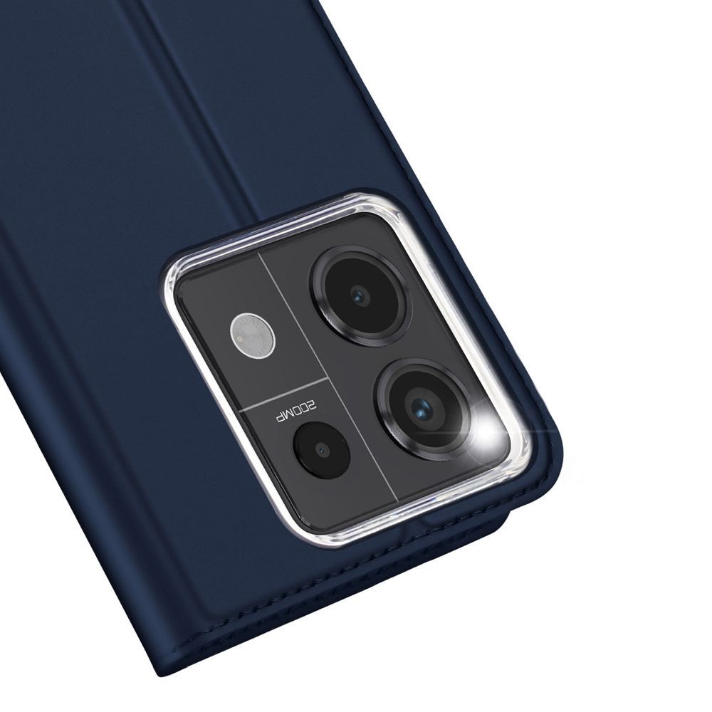 DUX DUCIS wallet case SKIN PRO for REDMI NOTE 13 Pro 5G blue - Image 2