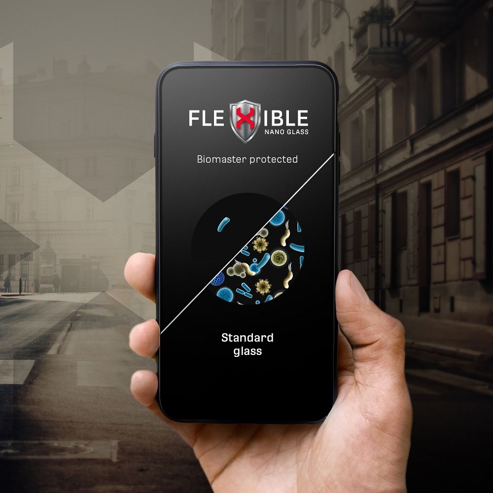 Forcell Flexible Nano Glass 5D for iPhone 14 Pro black - Image 3