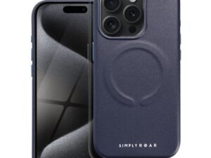 Roar Leather Mag Case - for iPhone 15 Pro   navy