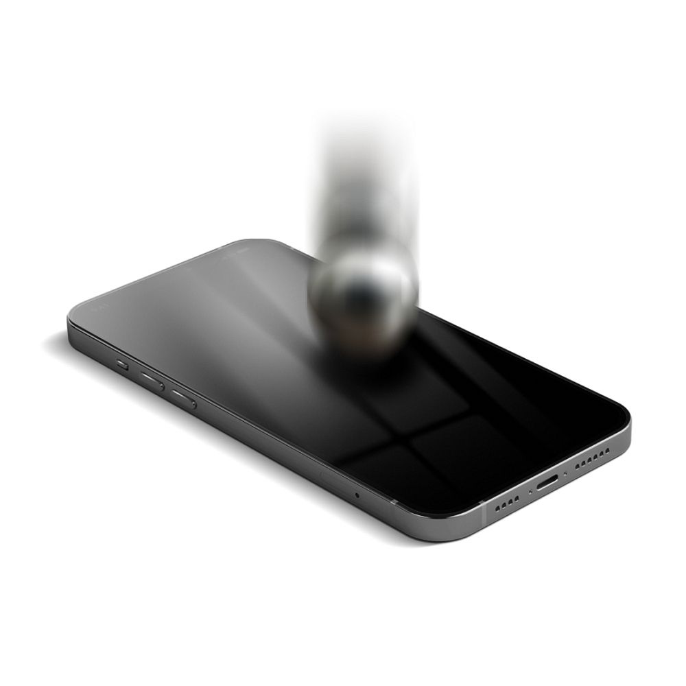 Forcell Flexible Nano Glass 5D for iPhone 15 Pro black - Image 6
