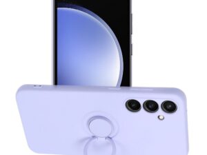 SILICONE RING case for SAMSUNG S23 FE violet