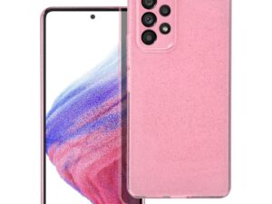 CLEAR CASE 2 mm BLINK for SAMSUNG A53 5G pink